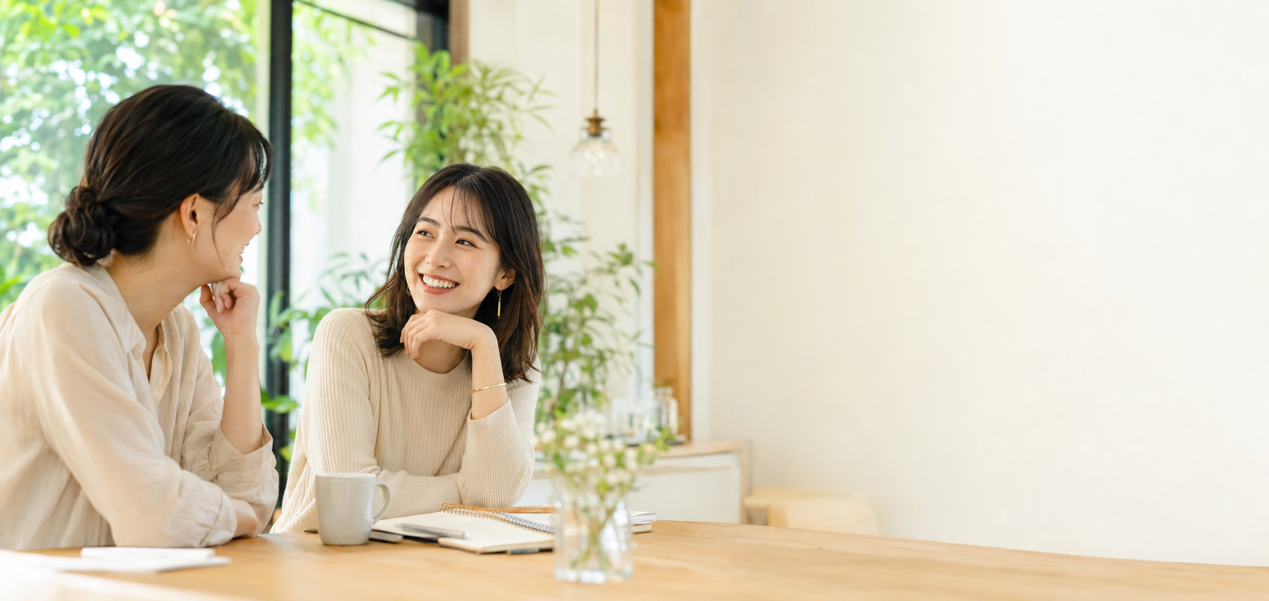 結婚について未来を考える女性たち